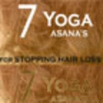 7 yoga poses to stop hair loss android application logo